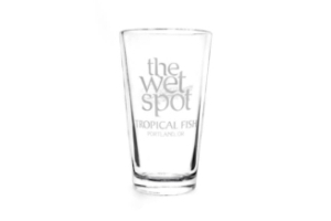 The Wet Spot Tropical Fish® Pint Glass